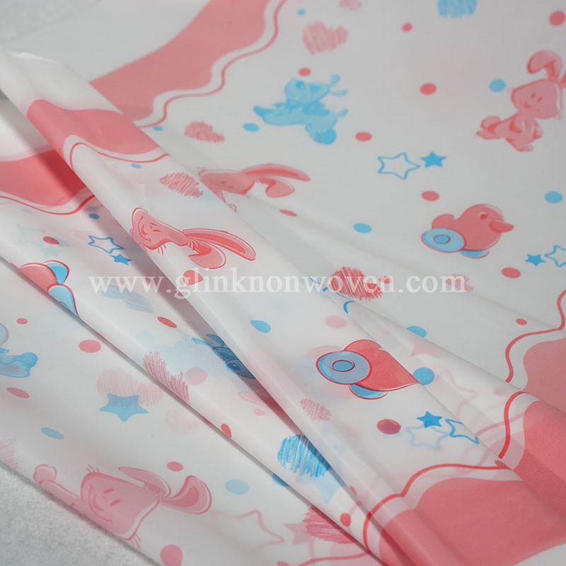 printing PE backsheet film for diaper