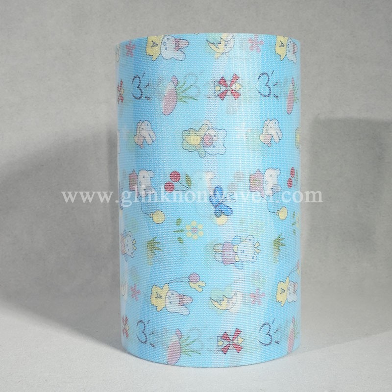 Brush frontal tape for diapers