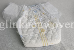 The role of wetness indicator adhesive in diapers