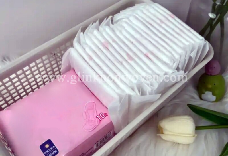 the use of sanitary napkins