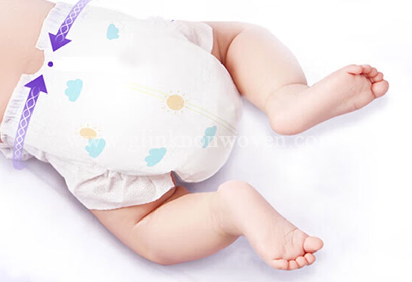 Raw material analysis of newborn diapers
