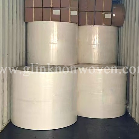 treated fluff pulp for sanitary napkin