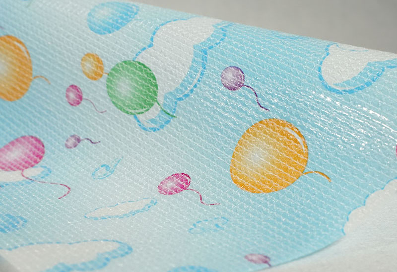 Printing frontal tape